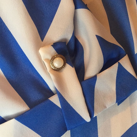 Chevron hi-low top - Picture 3 of 4